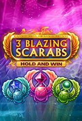 3 Blazing Scarabs Hold and Win