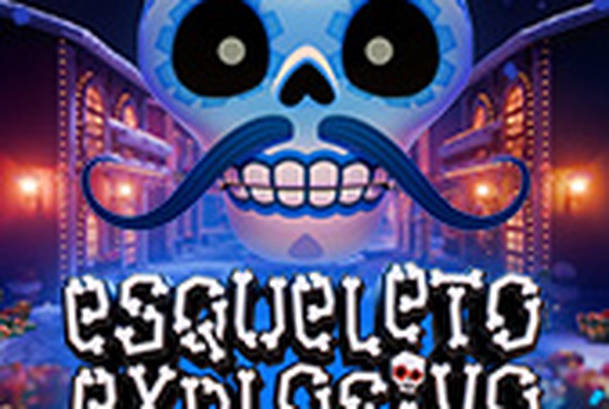 Esqueleto Explosivo Feliz Navidead