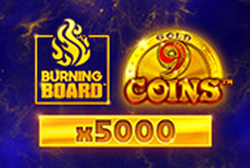 9 Coins Gold Burning Board