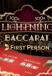 First Person Lightning Baccarat